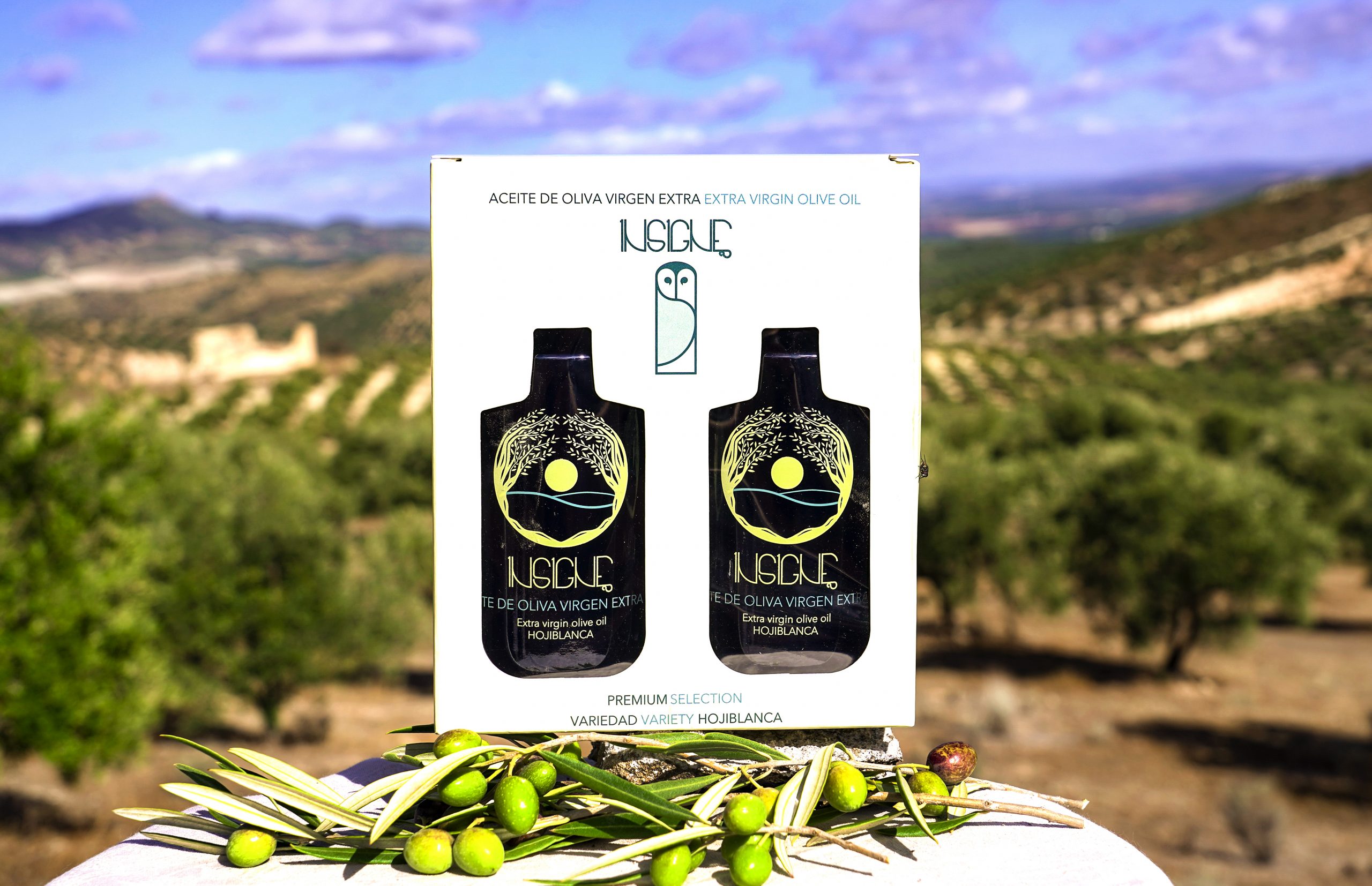 INSIGNE AOVE Hojiblanca 500ml - Estuche Doble - Image 2